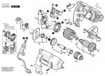 Bosch 0 603 387 785 PSB 500 RE Percussion Drill 230 V / GB Spare Parts PSB500RE